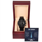 Black Chronograph Watch