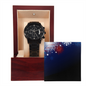 Black Chronograph Watch
