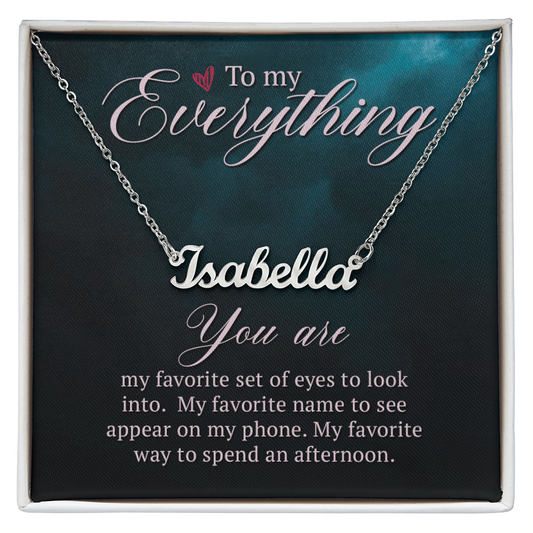 Custom Name Necklace