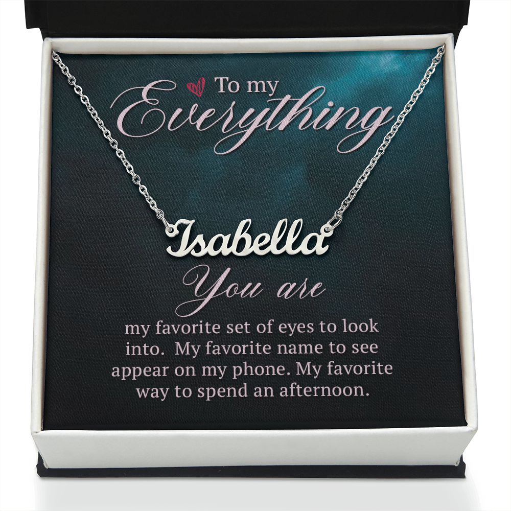 Custom Name Necklace