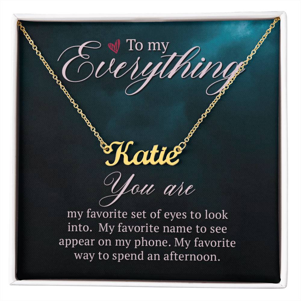 Custom Name Necklace