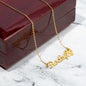 Name Necklace + Paw Print (No MC)
