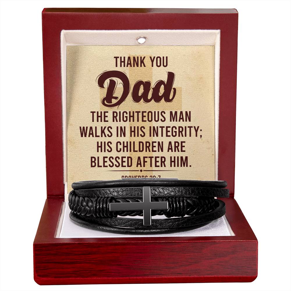 Men's Cross Bracelet