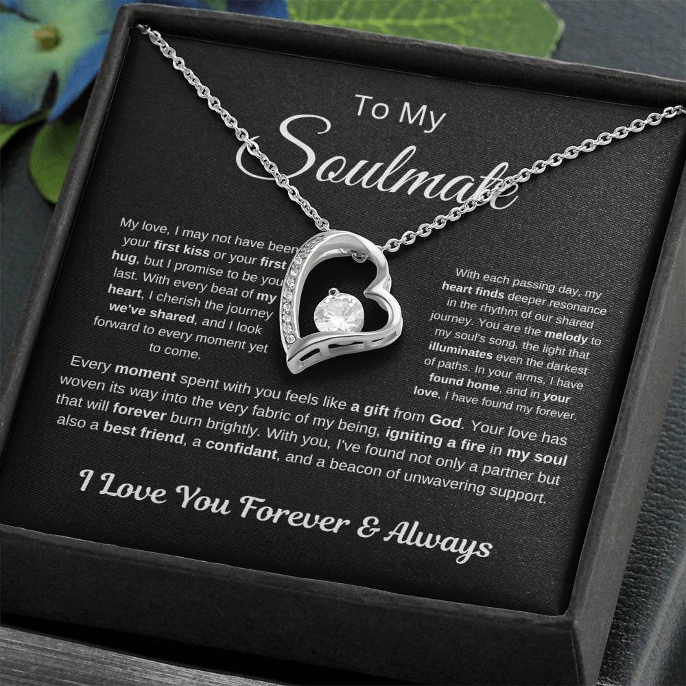 Forever Love Necklace with On Demand Message Card
