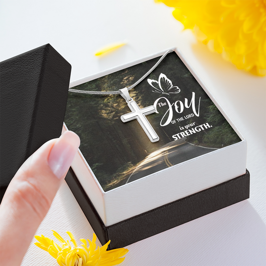 Artisan Cross Necklace