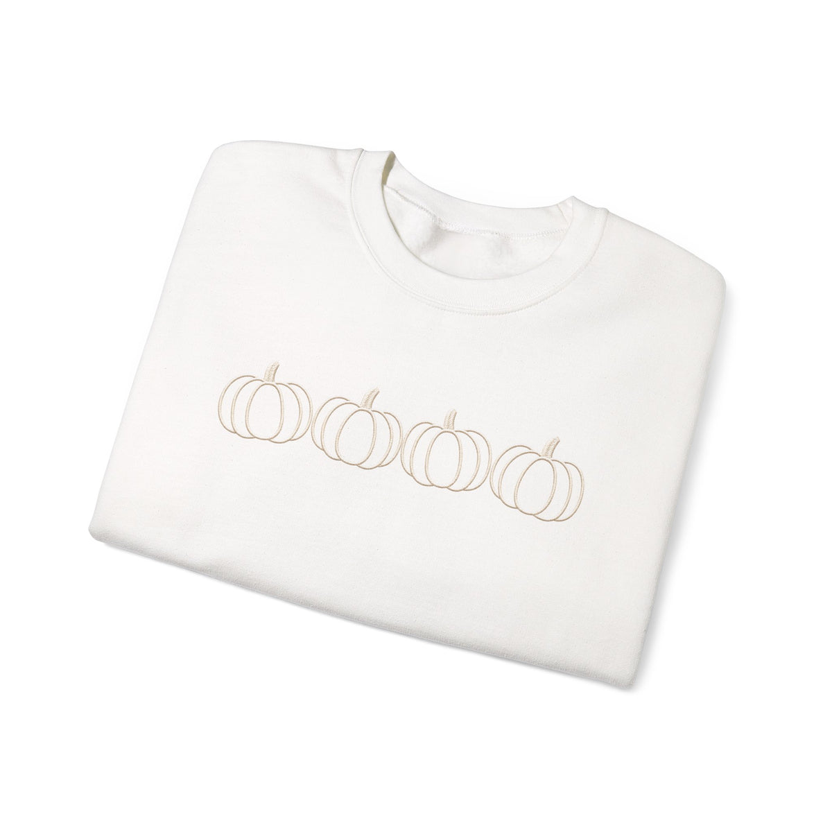 Minimalist Pumpkin Sweatshirt | Sage Green Fall Crewneck