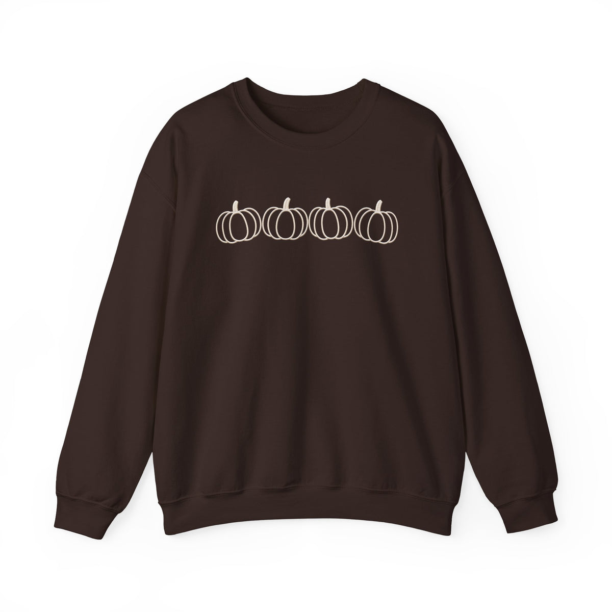 Minimalist Pumpkin Sweatshirt | Sage Green Fall Crewneck