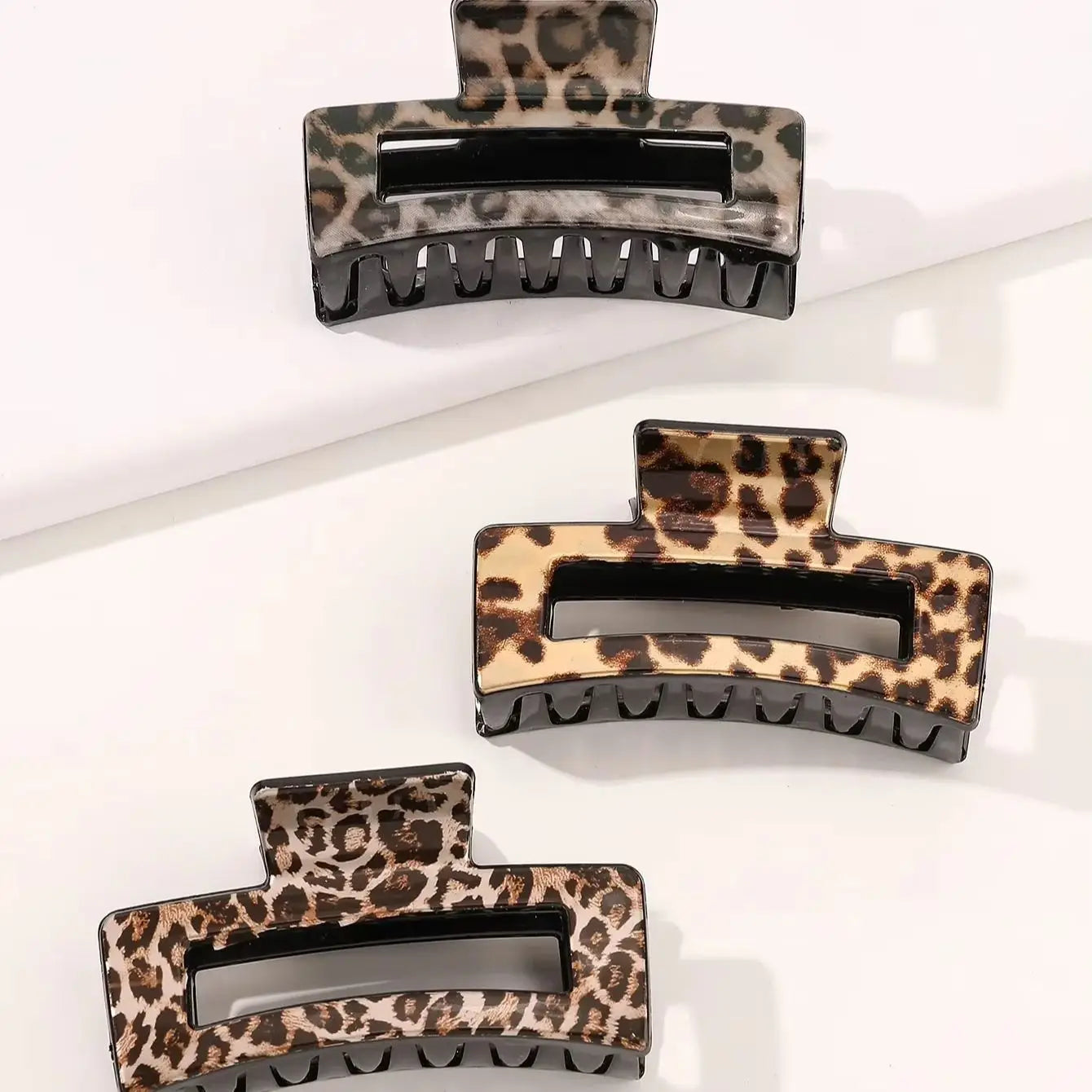 Chic Leopard Hair Clips
