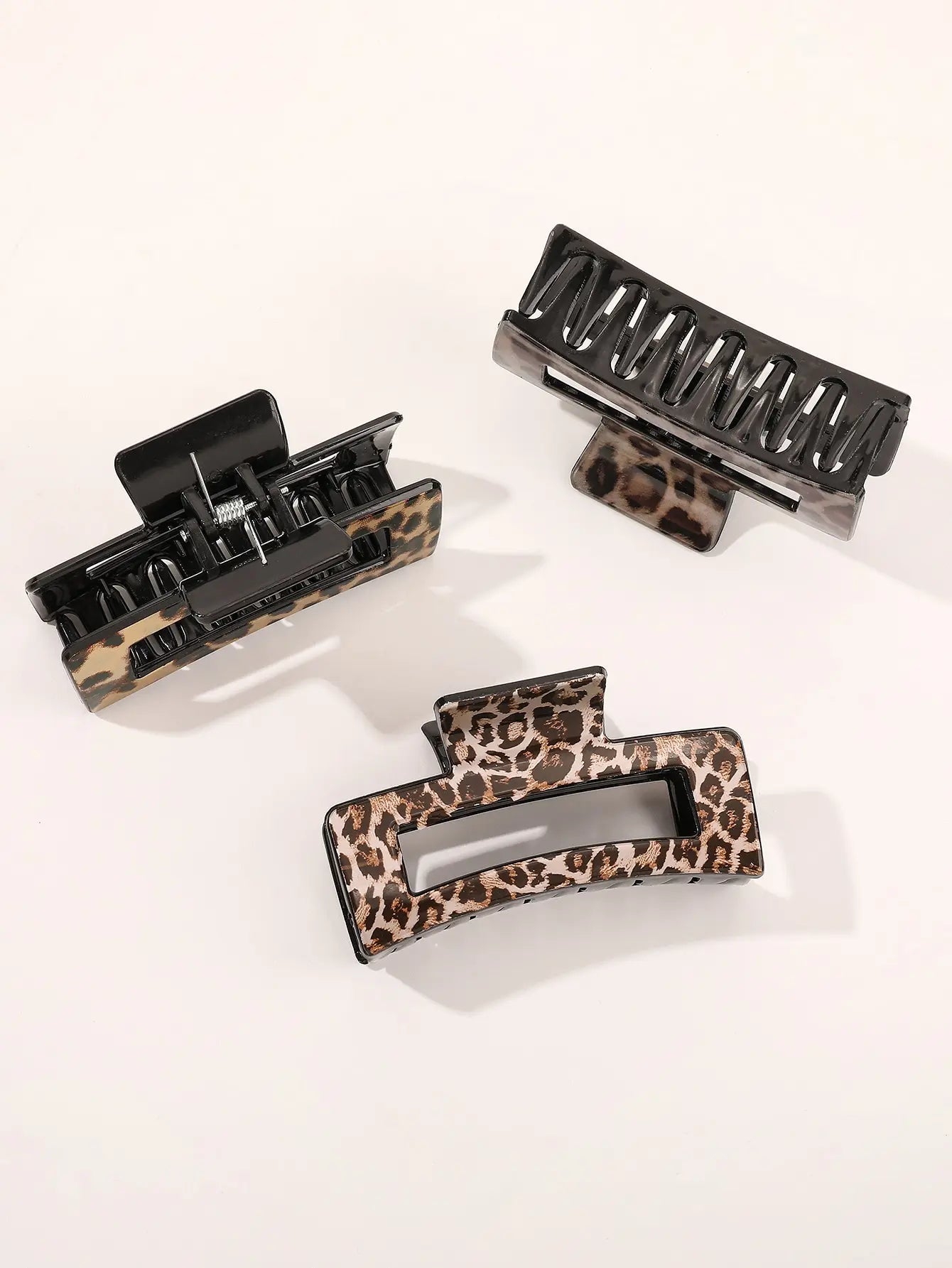 Chic Leopard Hair Clips