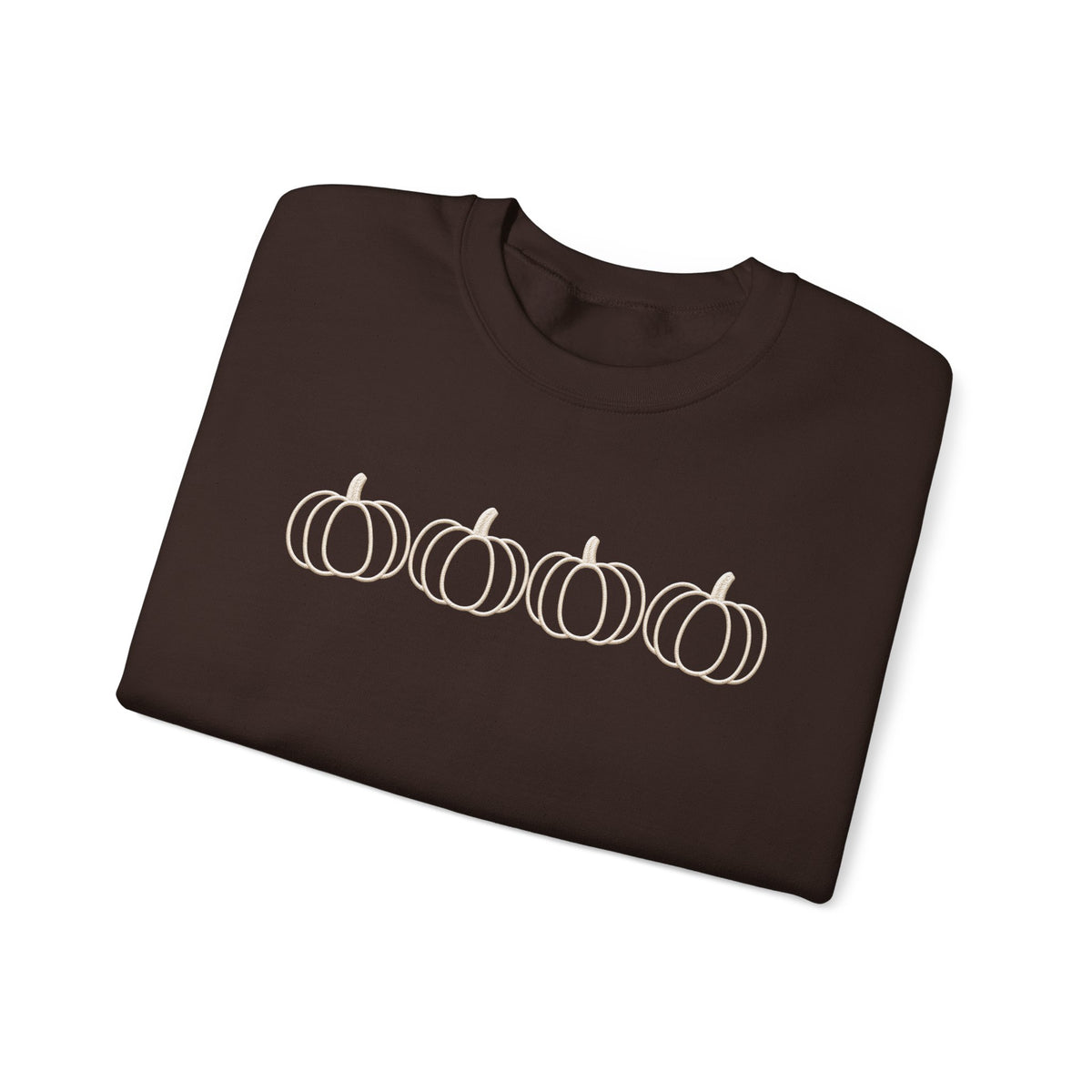 Minimalist Pumpkin Sweatshirt | Sage Green Fall Crewneck