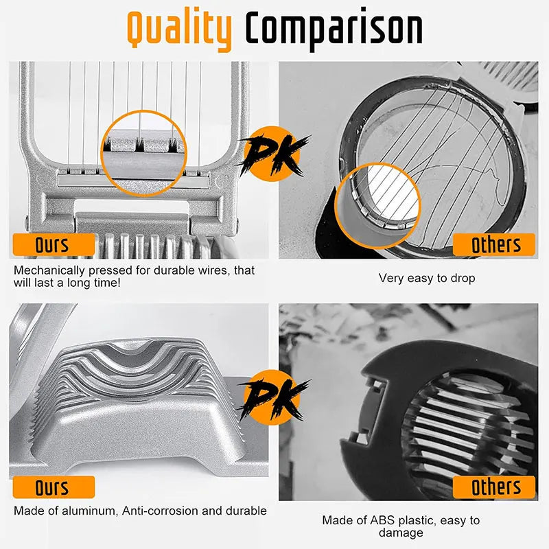 Heavy Duty Aluminium Egg Slicer
