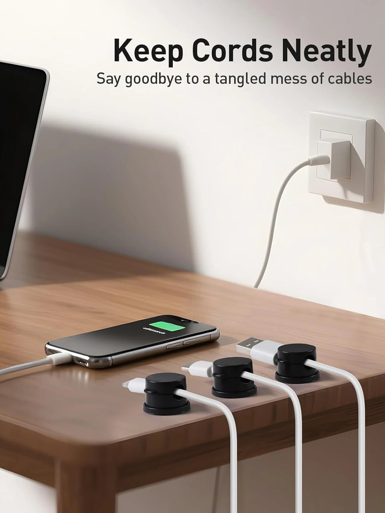 Magnetic Cable Organizer Clips