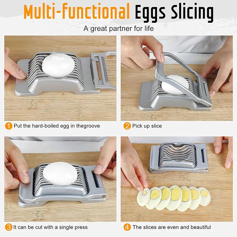 Heavy Duty Aluminium Egg Slicer