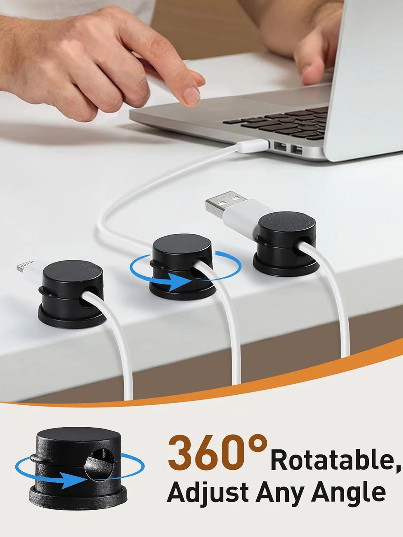 Magnetic Cable Organizer Clips