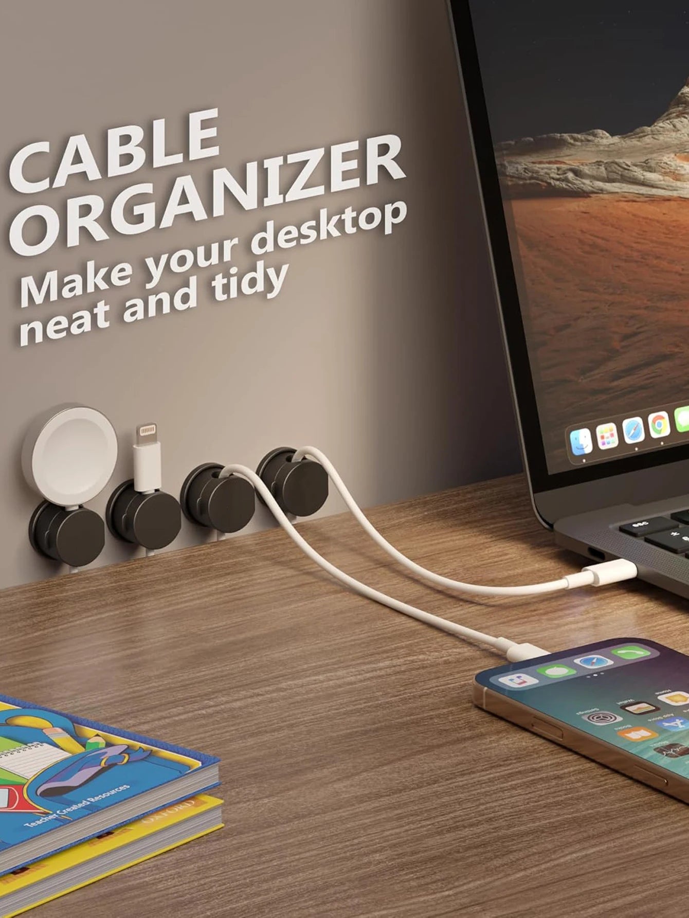Magnetic Cable Organizer Clips