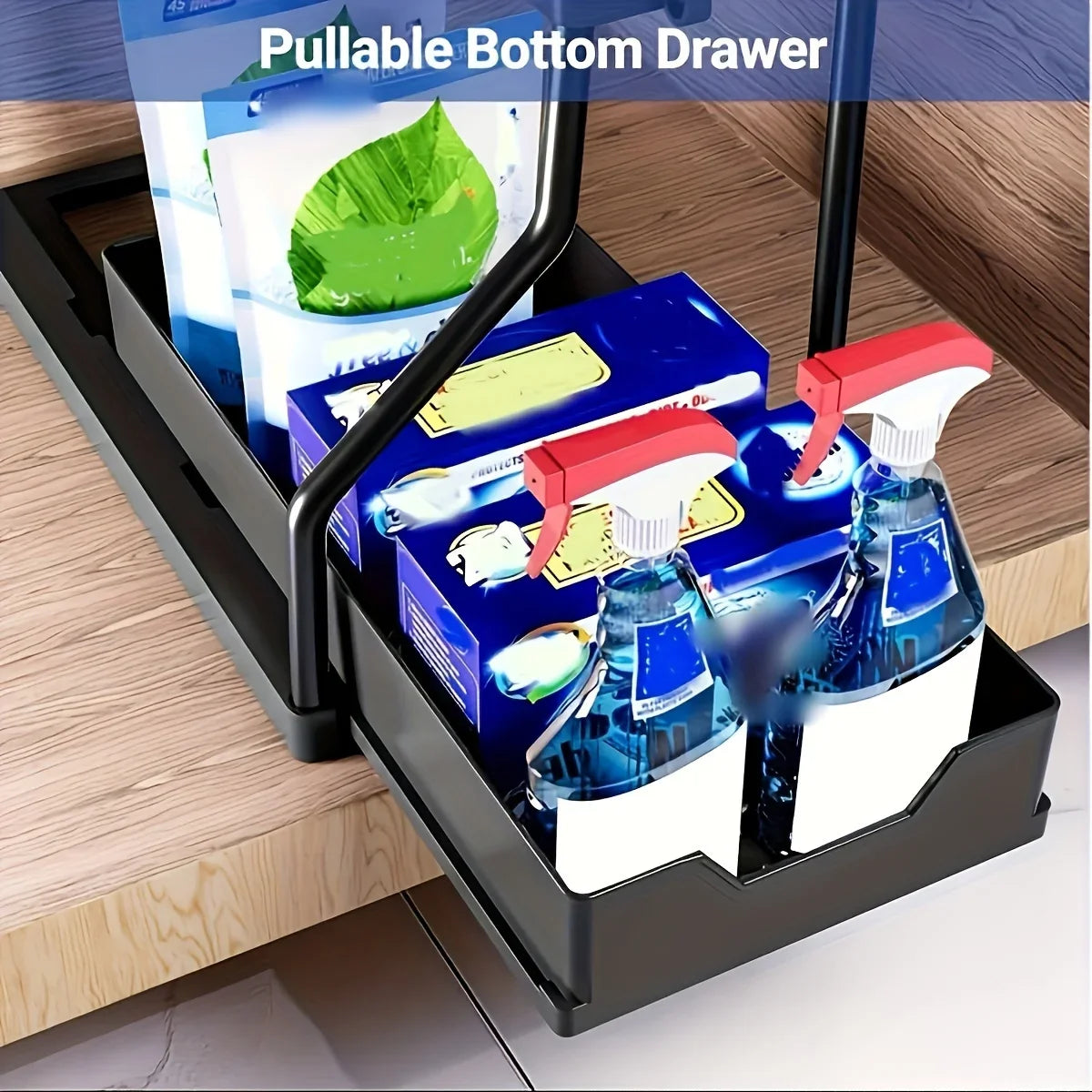 2-Tier Pull-Out Under Sink Organizer