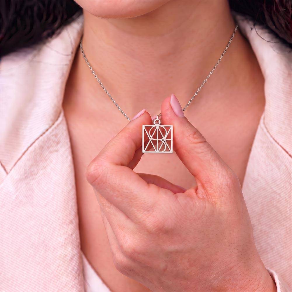 Custom Monogram Name Necklace