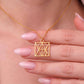 Custom Monogram Name Necklace