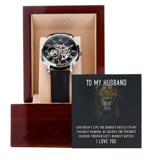 Men's Openwork Watch + MC