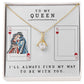 Alluring Beauty Necklace (Yellow & White Gold Variants)
