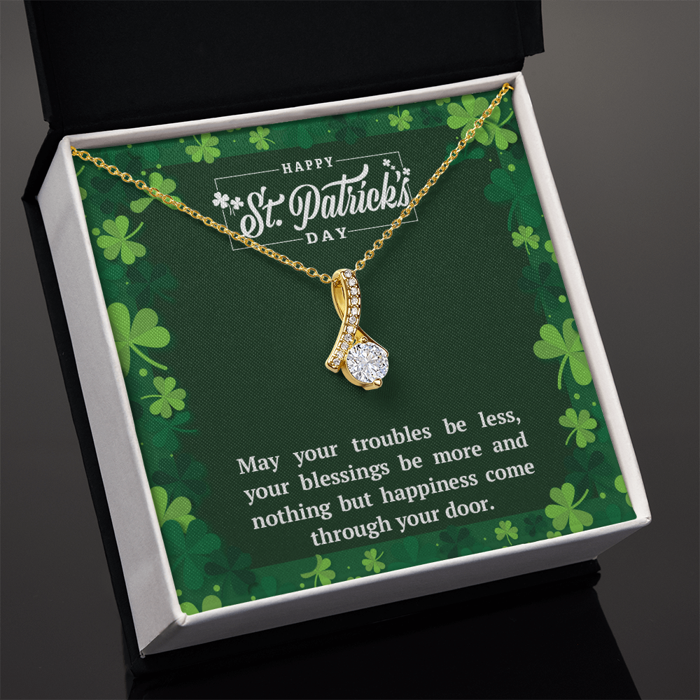 Alluring Beauty Necklace (Yellow & White Gold Variants)