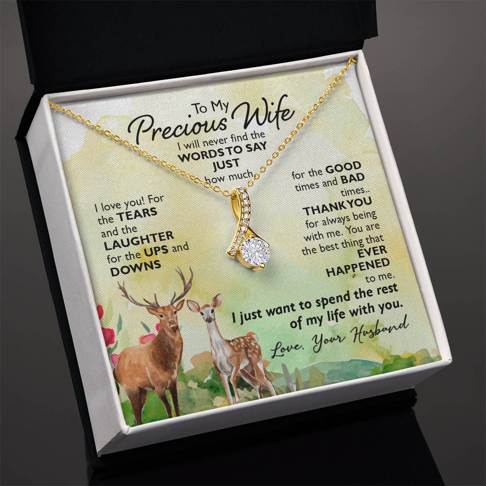 Alluring Beauty Necklace (Yellow & White Gold Variants)