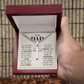 Cuban Link Chain with Engraved Artisan Cross