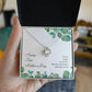 Love Knot Necklace (Yellow & White Gold Variants)