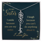Flower Name Necklace