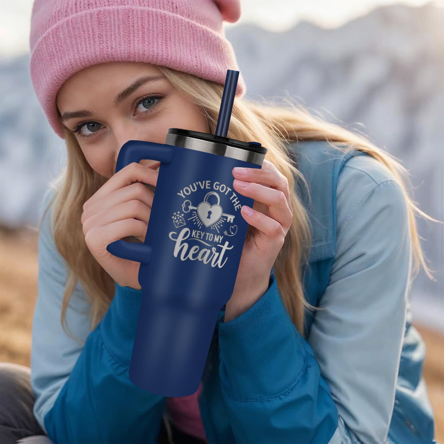 Pinnacle 40oz Tumbler - Laser engraved