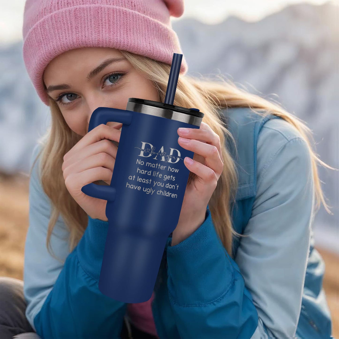 Pinnacle 40oz Tumbler - Laser engraved