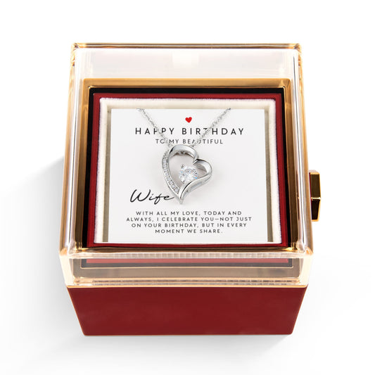 Forever Love with Rotating Rose Gift Box
