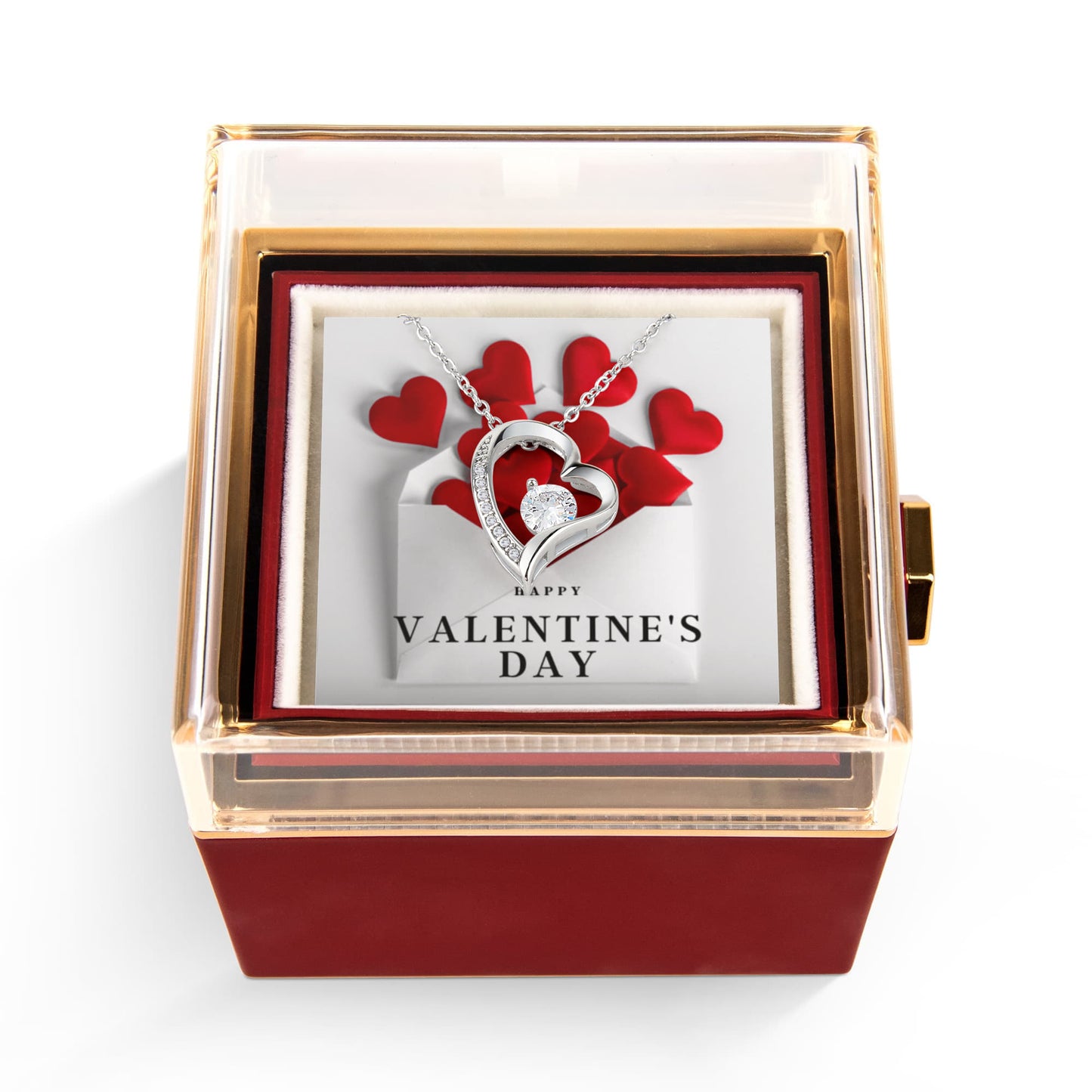 Forever Love with Rotating Rose Gift Box