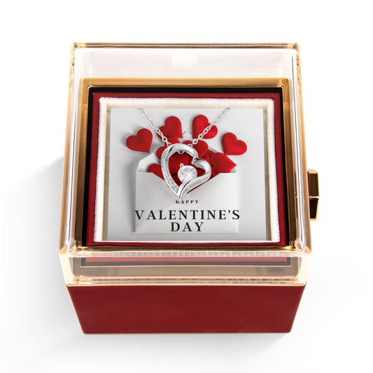 Forever Love with Rotating Rose Gift Box