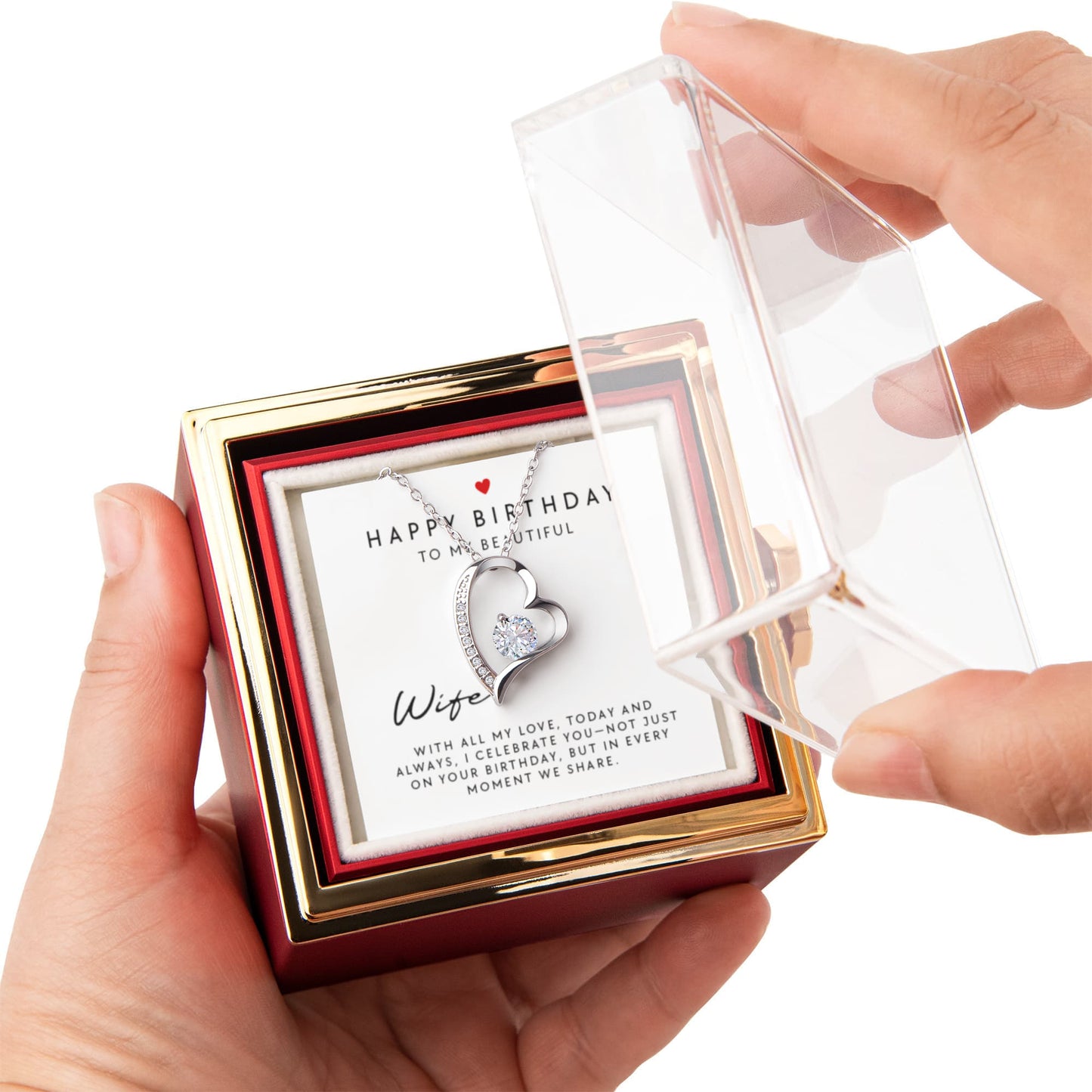 Forever Love with Rotating Rose Gift Box