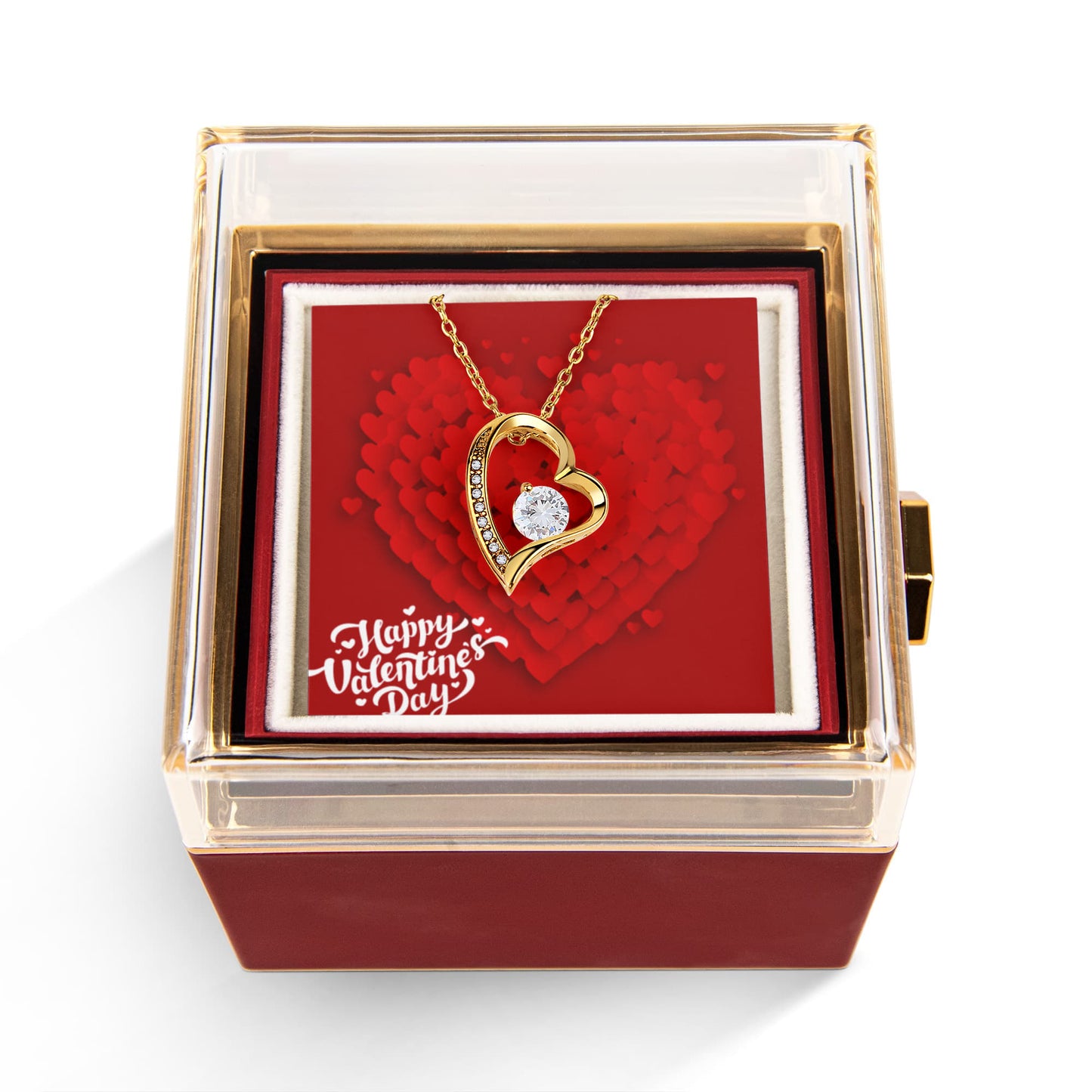 Forever Love with Rotating Rose Gift Box