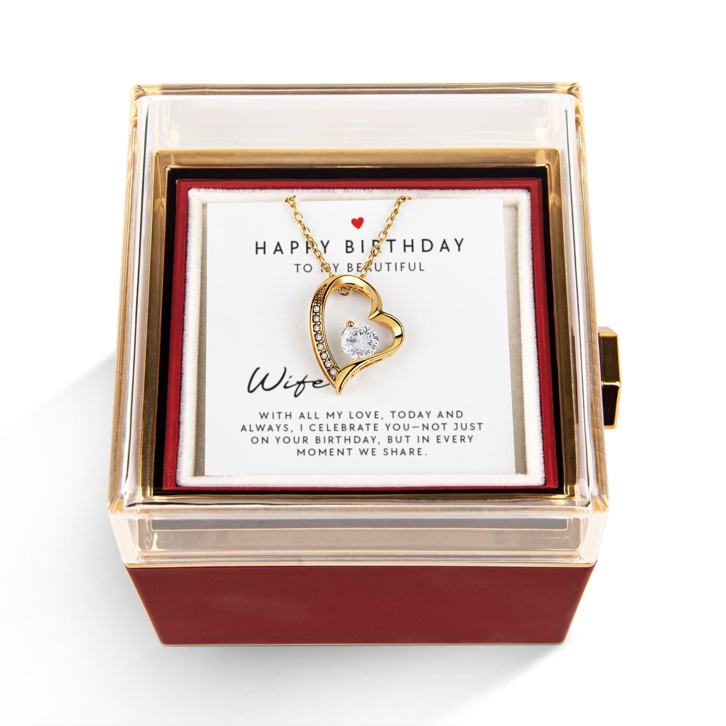 Forever Love with Rotating Rose Gift Box