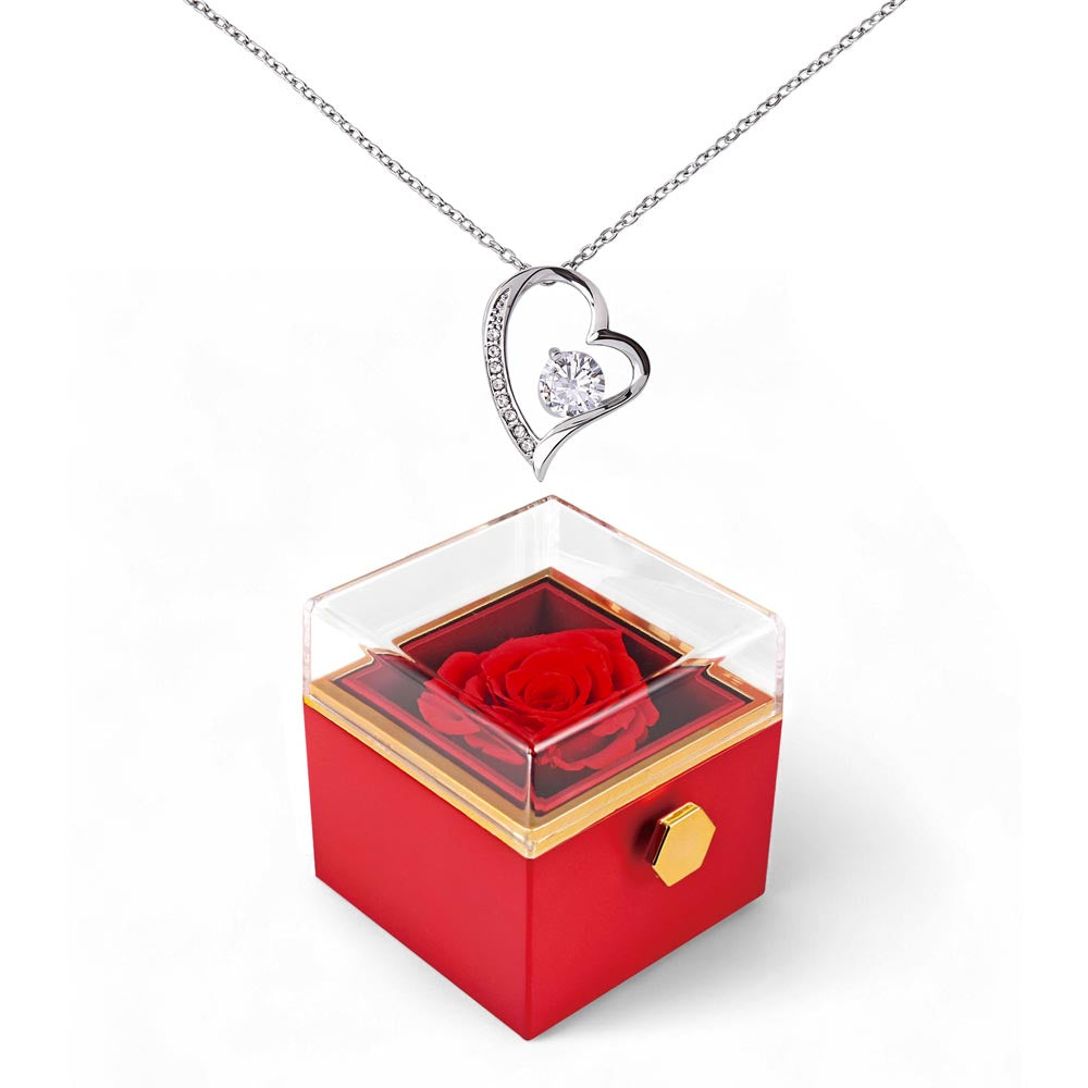 Forever Love with Rotating Rose Gift Box NO MC