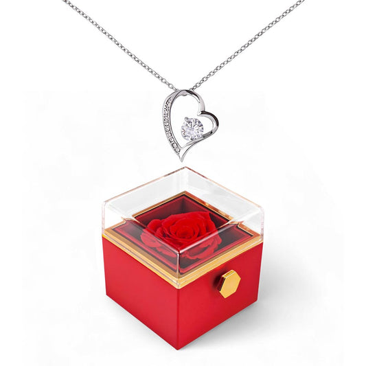 Forever Love with Rotating Rose Gift Box NO MC