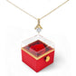 Alluring Beauty with Rotating Rose Gift Box NO MC