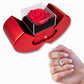 Forever Love Necklace with Red Heart Rose Box